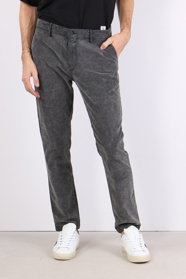 Pantalone Chino Slim Black Fade-2