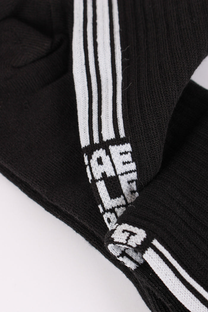 Calzini Logo Banda Nero-3