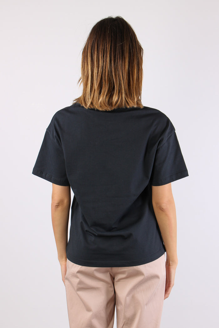 T-shirt Over Splendida Piombo-4