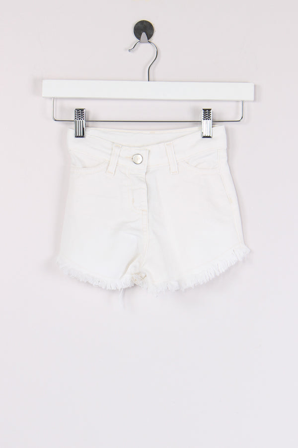 Short Denim Sfrangiato Unica
