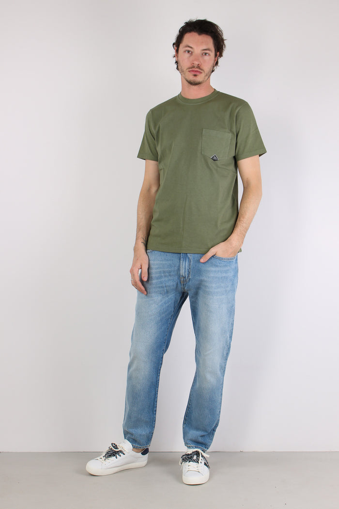 T-shirt Taschino Jersey Olive-2