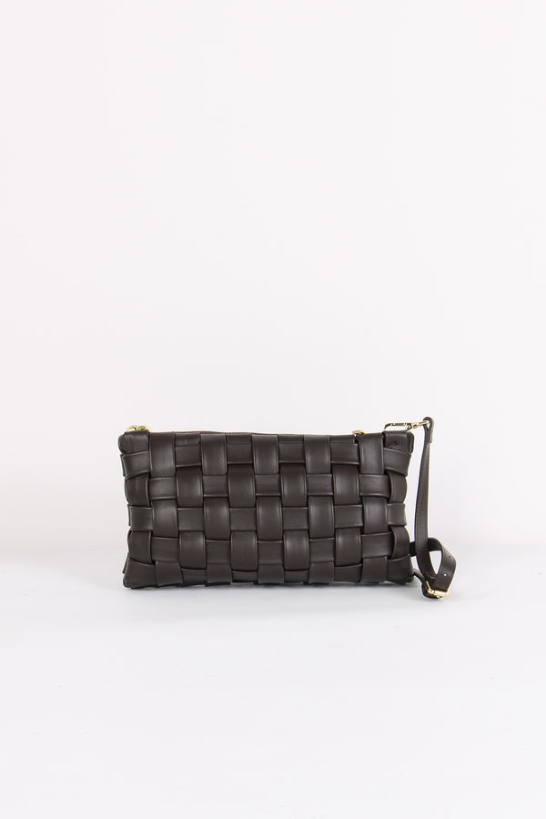 Pochette Intreccio Vera Pelle Moro