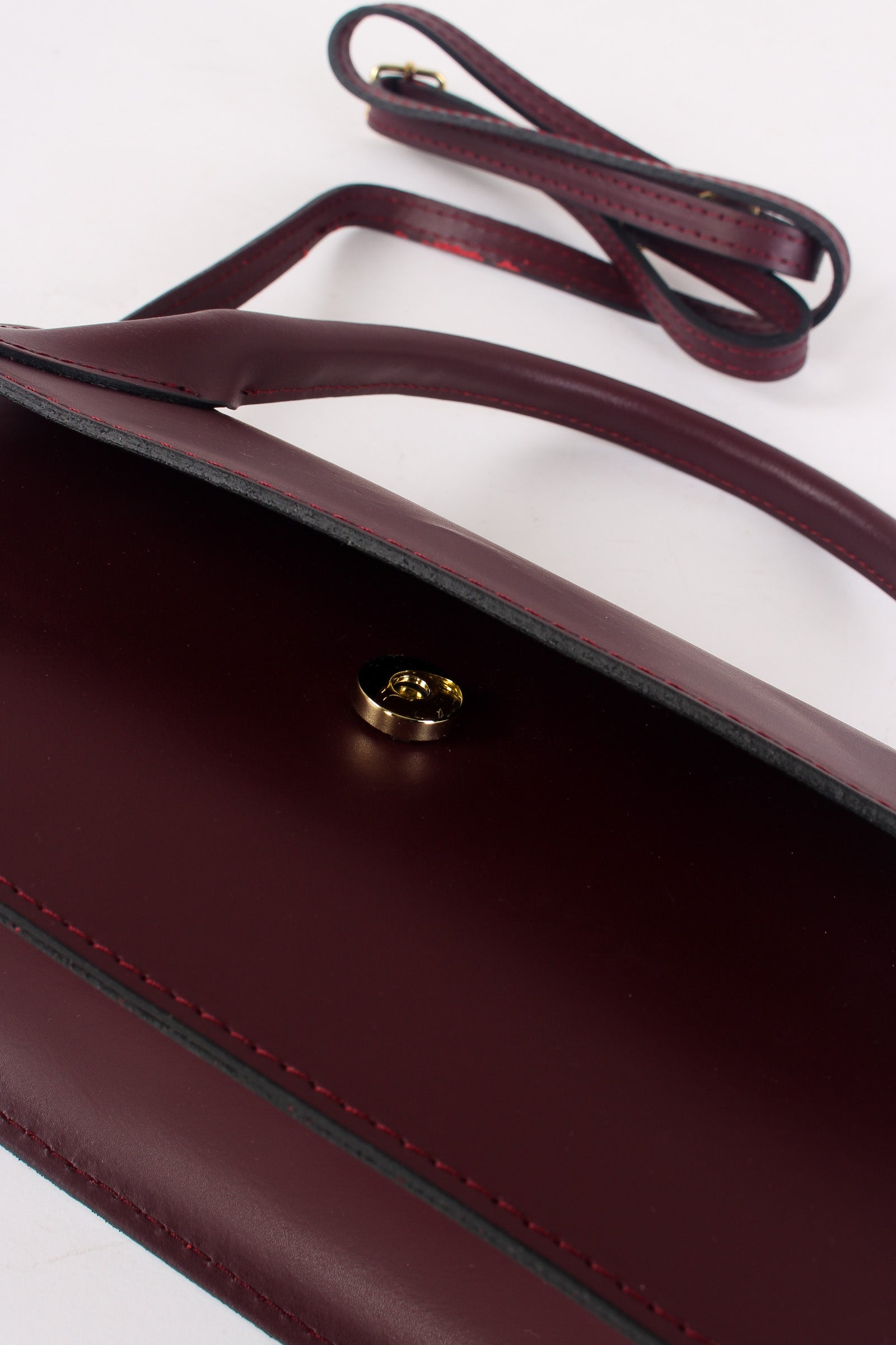 Borsa Un Manico Vera Pelle Bordeaux » Fabbri Boutiques