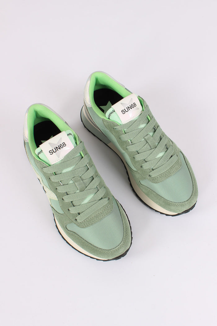 Sneakers  Stargirl Glitter Logo Verde-6