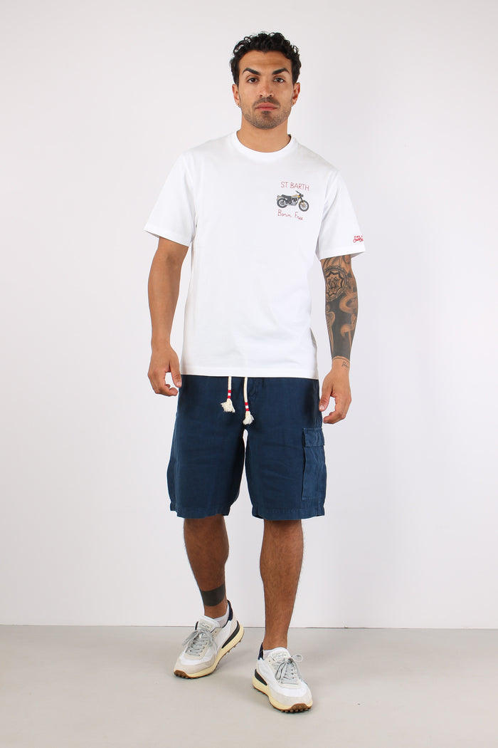 T-shirt Scritta Ricami Ducati-4