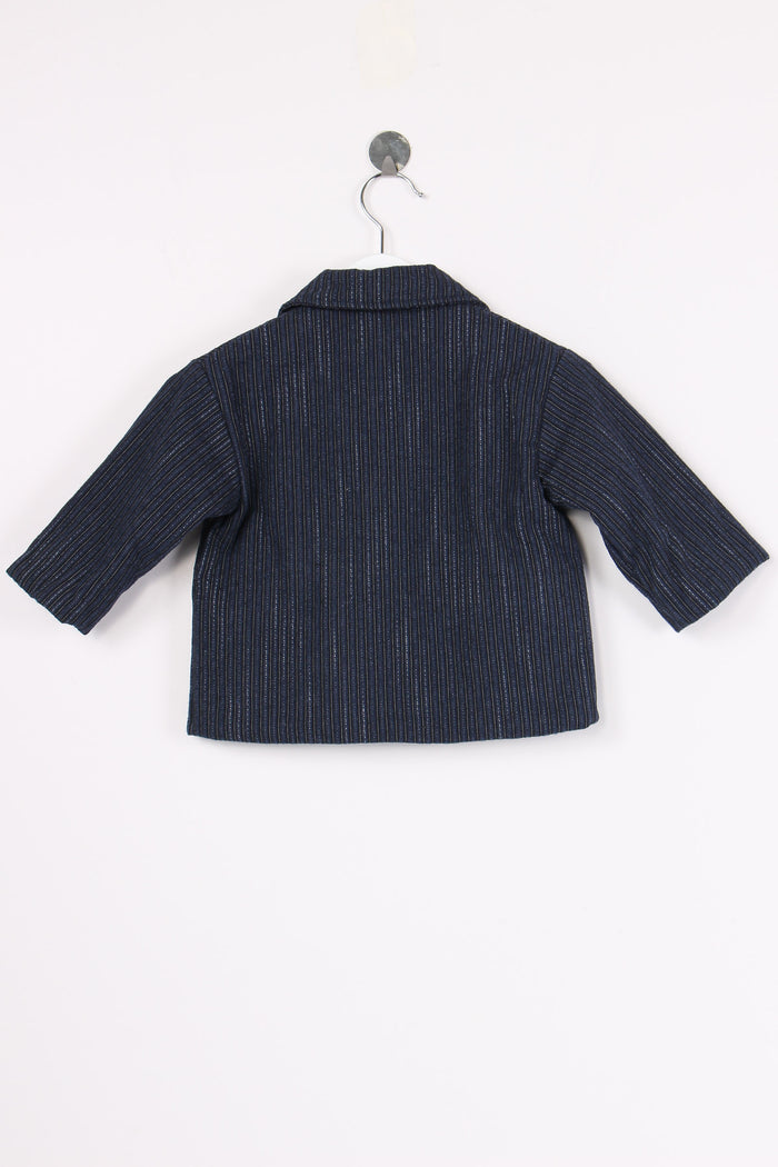 Cappotto Gessato Blue Stripes-2