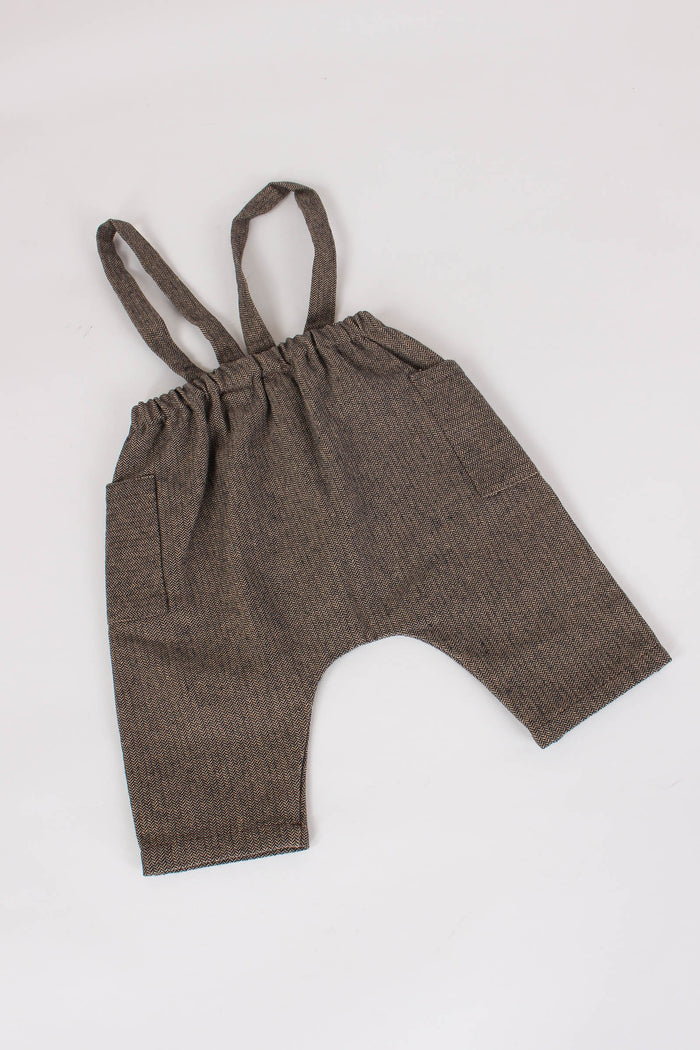 Salopette Spinata Miele/blu-6