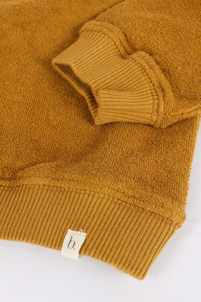 Felpa Rovesciata Ocre-5