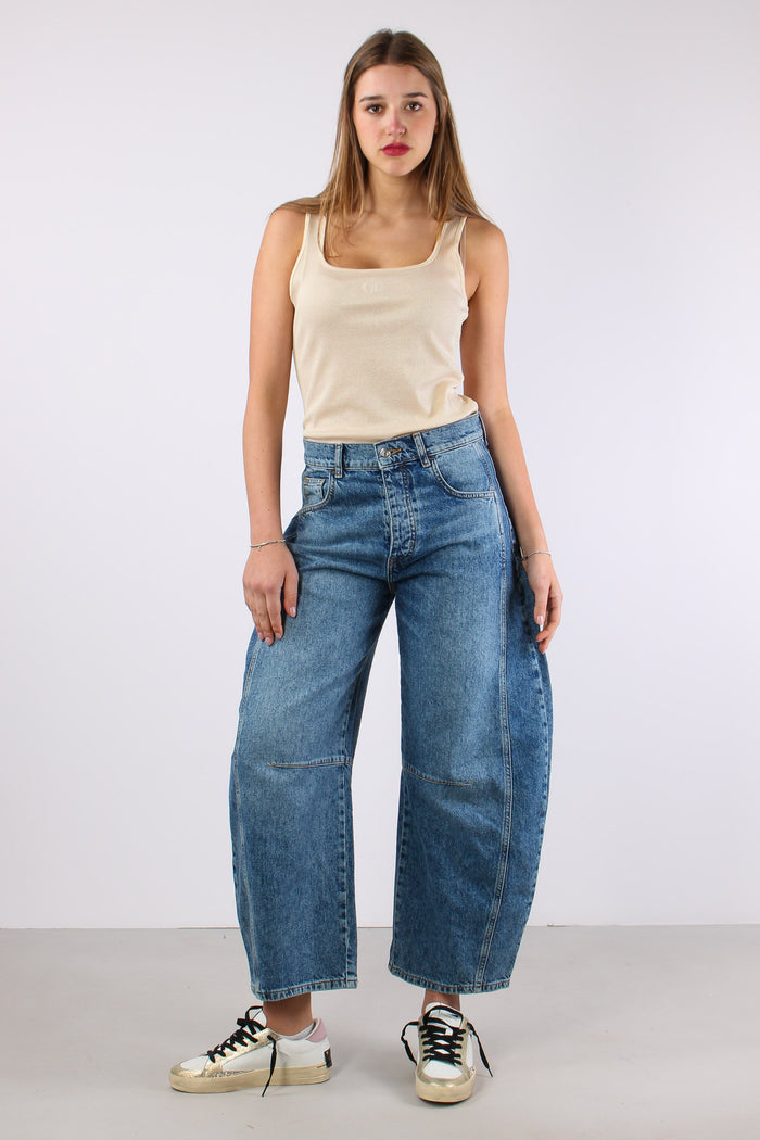 Jeans Frog Vita Bassa Denim Medio