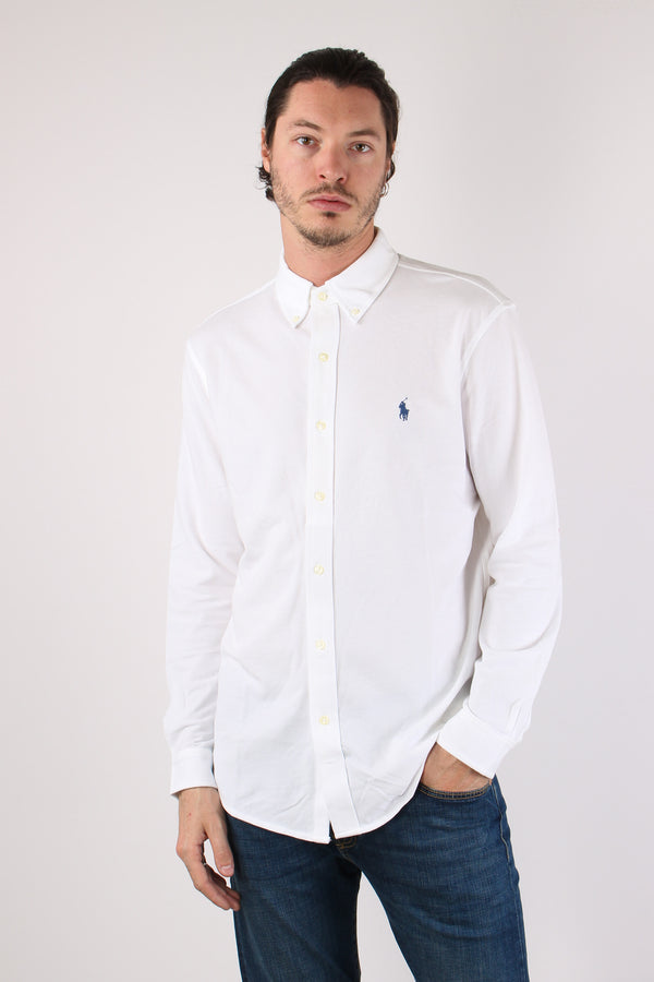 Camicia Twill Cotone Leggero White