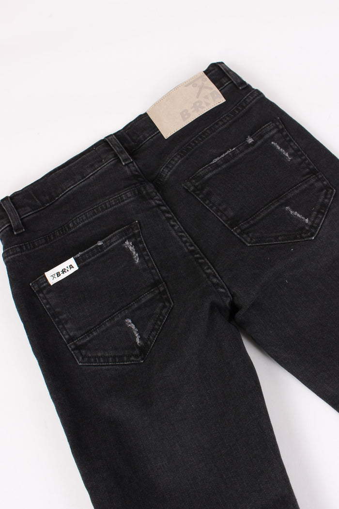 Denim Rotture Denim Nero-3