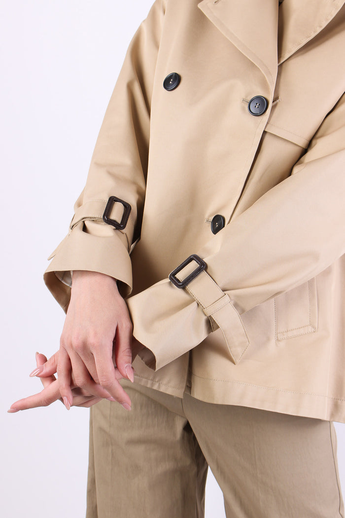 Wkdbiglia Trench Corto Beige-10