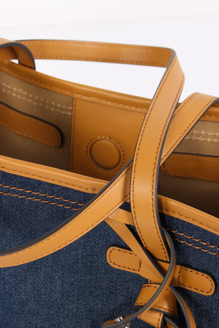 Mini Shopping Denim Blue-7