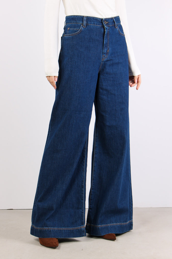 Vega Jeans Palazzo Scuro Pulito-2