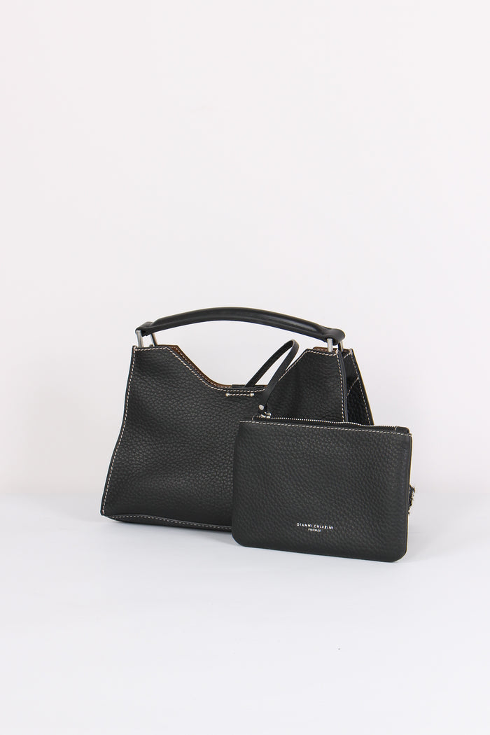 Aurora Shopping Trapezio Small Nero/castoro-2