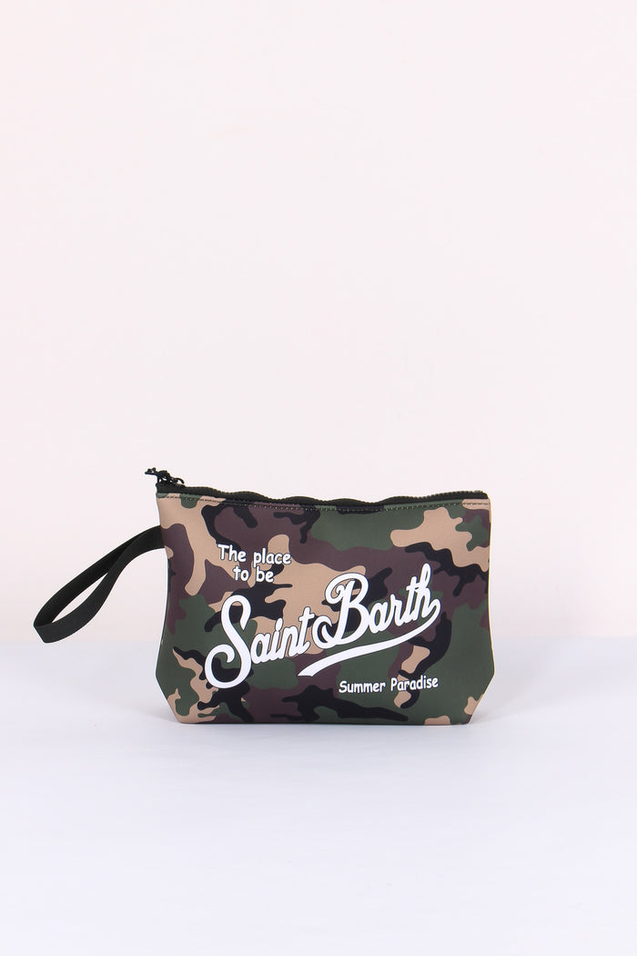 Aline Pochette Camouflage Militare