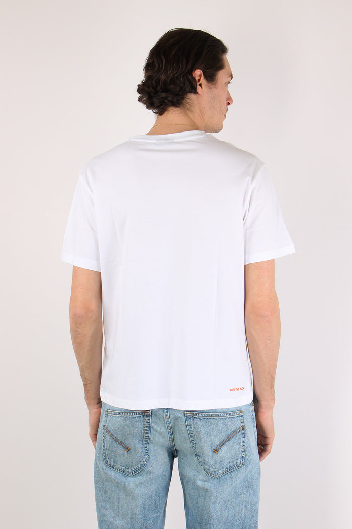 Adelmar T-shirt Logo White-4