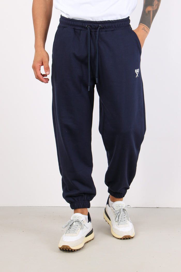 Pantalone Tuta Blu-4