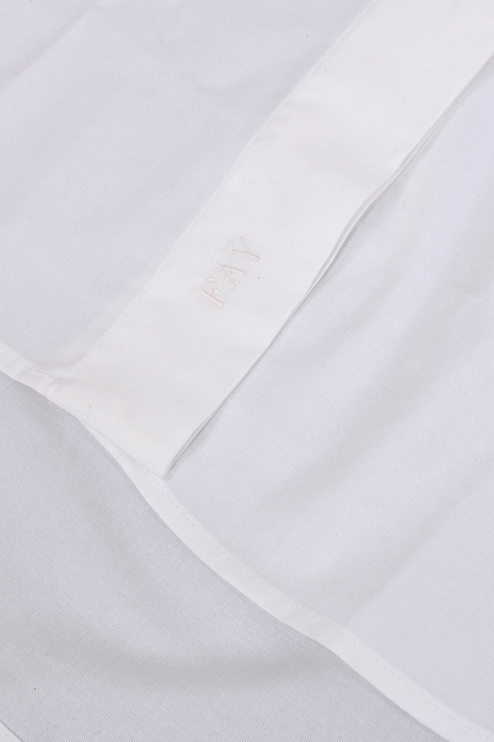 Camicia Coreana Manica 3/4 Bianco-10