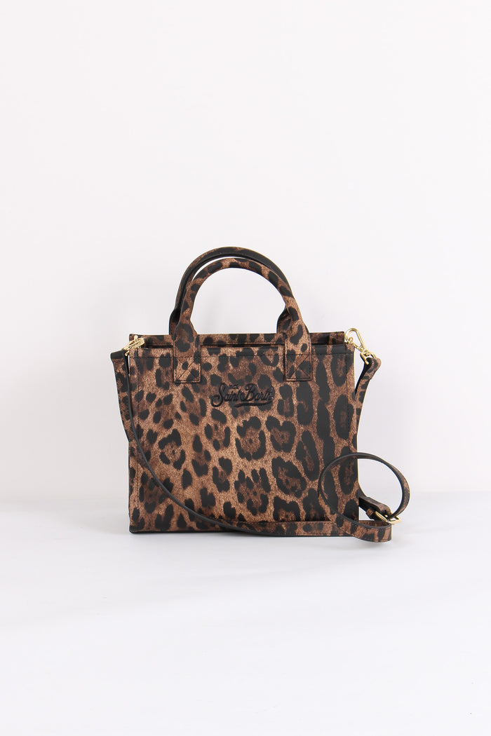 Borsa Suede Animalier Leopard-4
