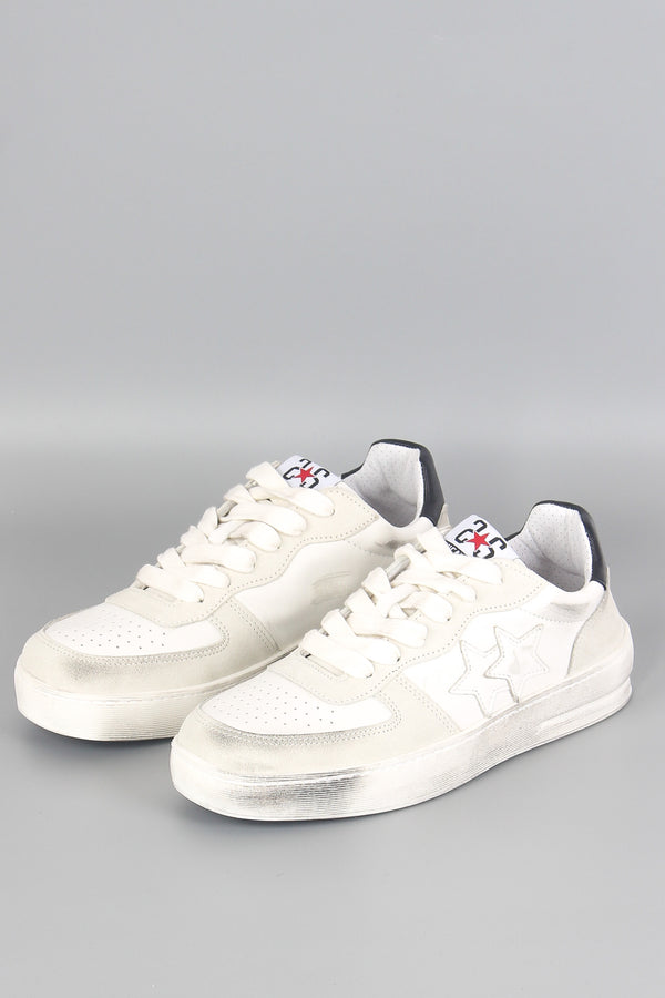 Sneaker Padel Star Used Bianco/nero-2