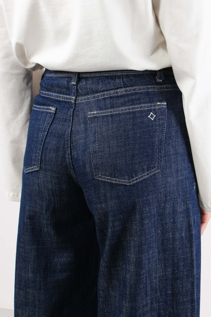 Pantalone Palazzo Tasca America Navy-7