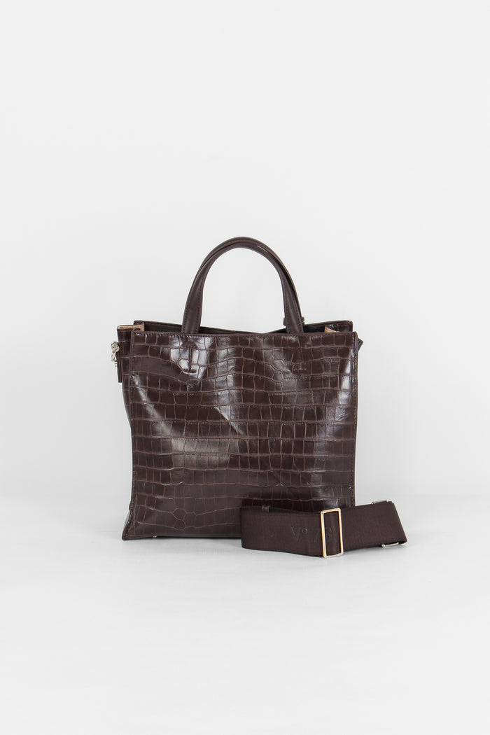 Blake Shopping Verticale Cocco Moro-3