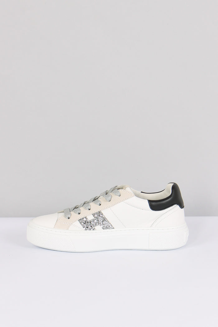 Sneaker Crosswind Glitter Bianco-9