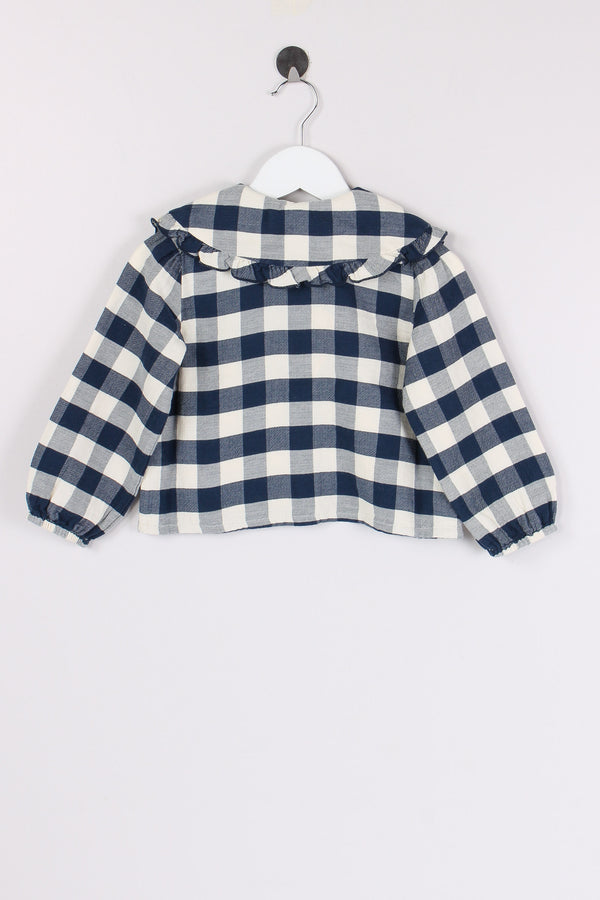 Camicia Quadro Navy/ivory-2