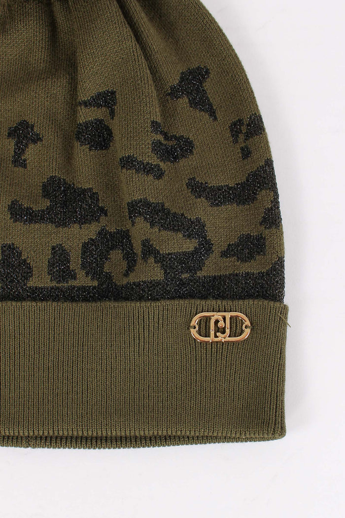 Cuffia Inserto Macula Olive/nero-5