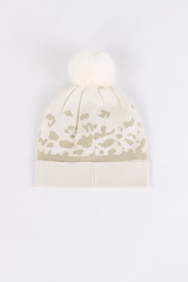 Cuffia Inserto Macula Bianco/gold-2