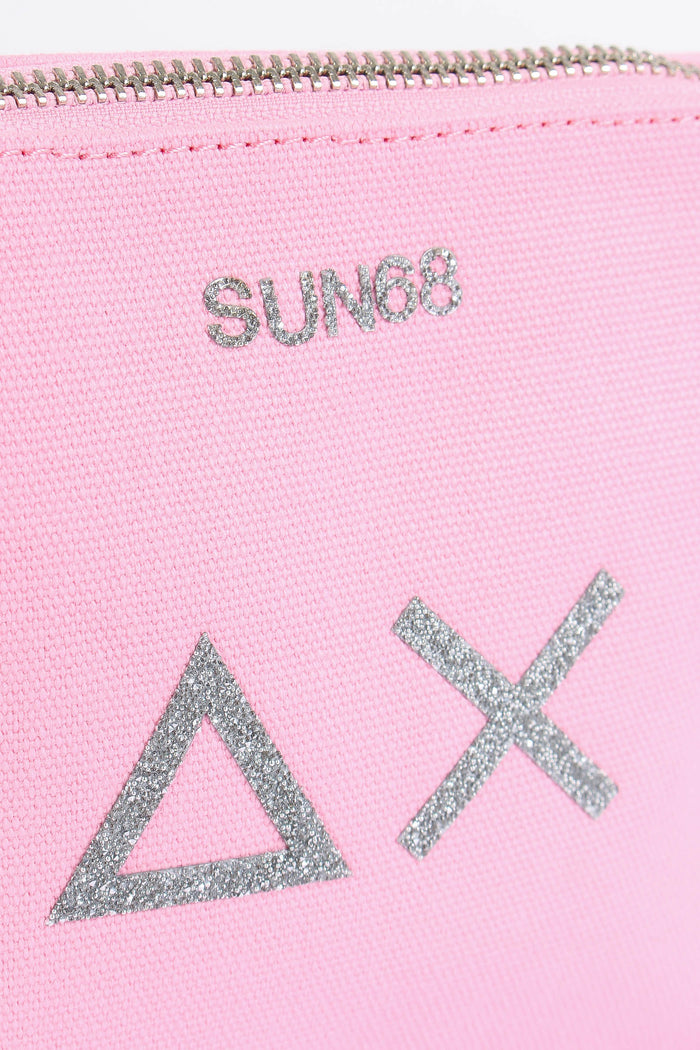 Mini Pochette Canvas Fuxia-6