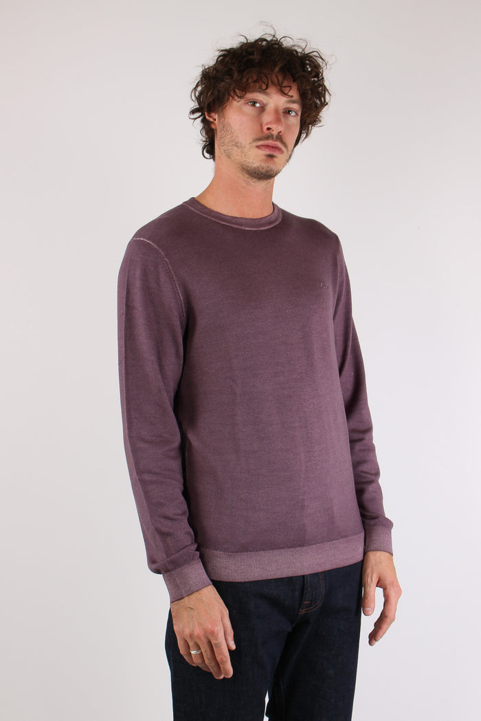 Maglia Lana Merinos Delavee Melanzana-6