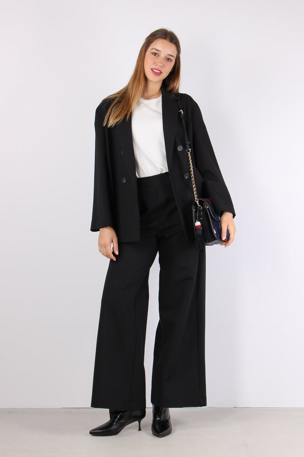 Cappetta Over Punto Milano Nero