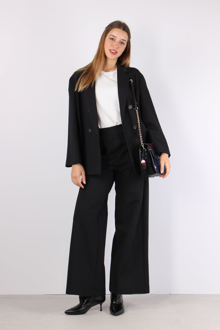 Cappetta Over Punto Milano Nero