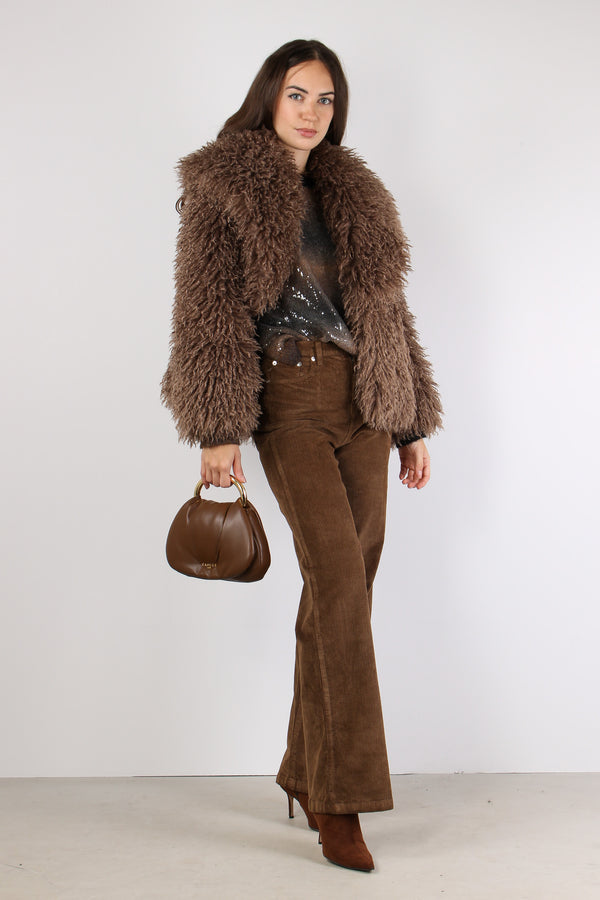 Giubbotto Mongolia Tortora