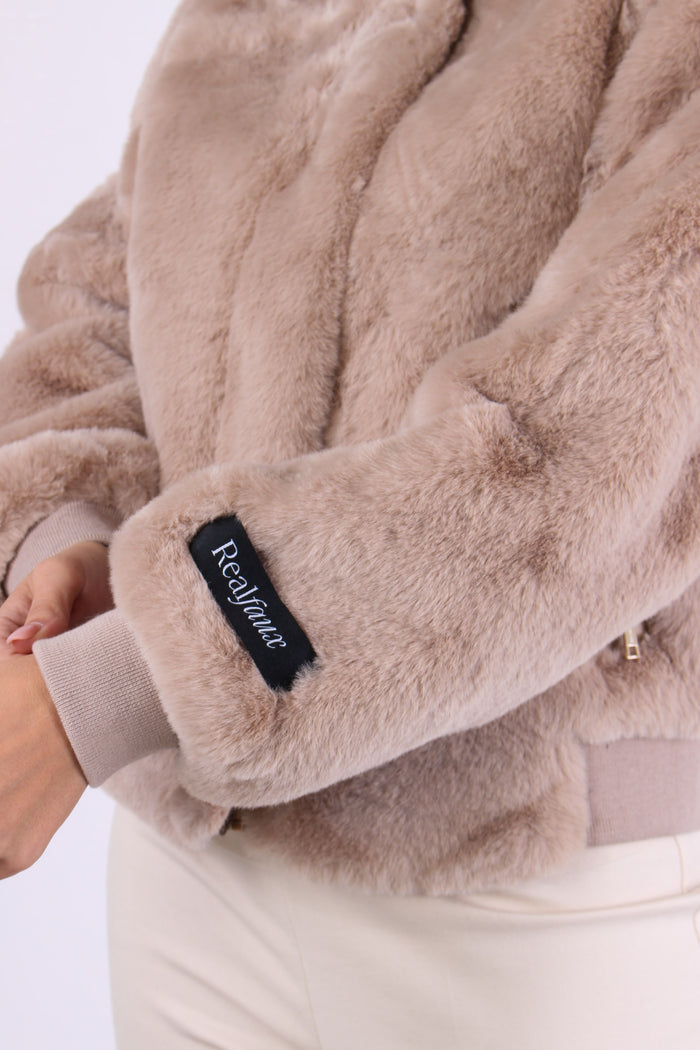 Bomber Gancio Collo Oat-7