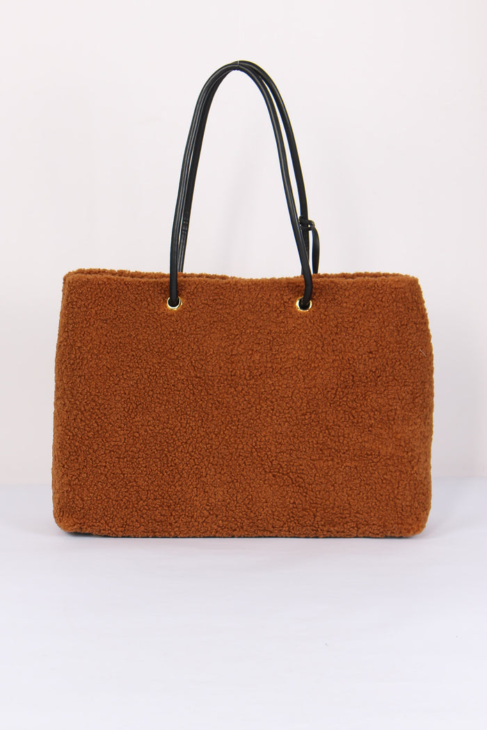 Ski Lounge Shopping Teddy Cuoio/nero-3