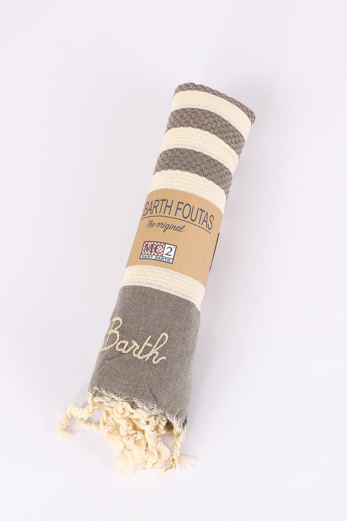 Foutas Righe Moro/beige