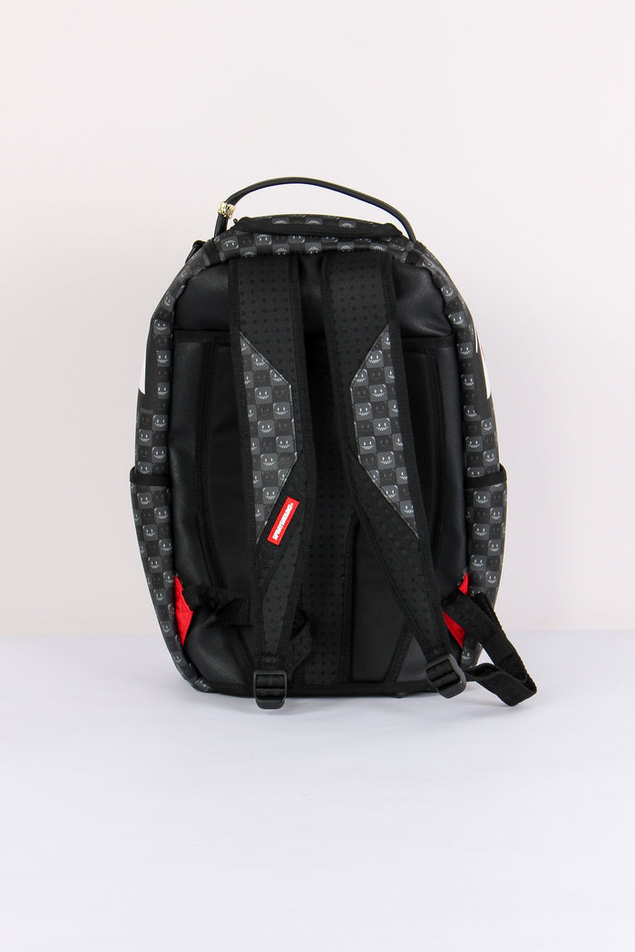 Backpack Shark In Paris Check Nero-3