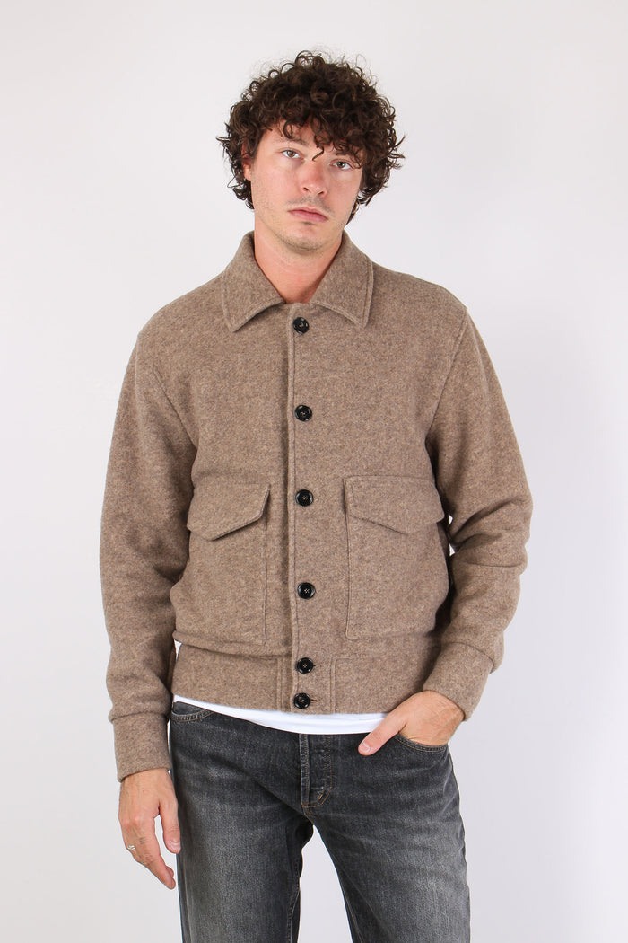 Bomber Lana Cotta Stone-2