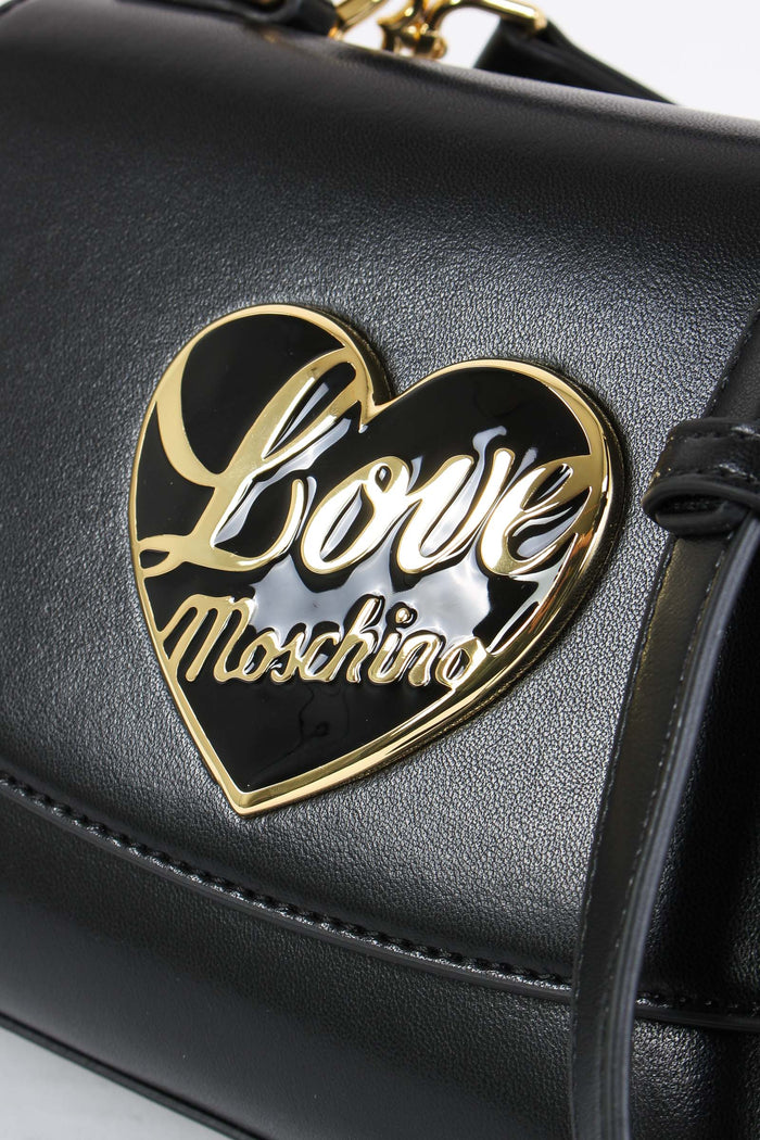 Tracolla 1 Manico Cuore Nero-5