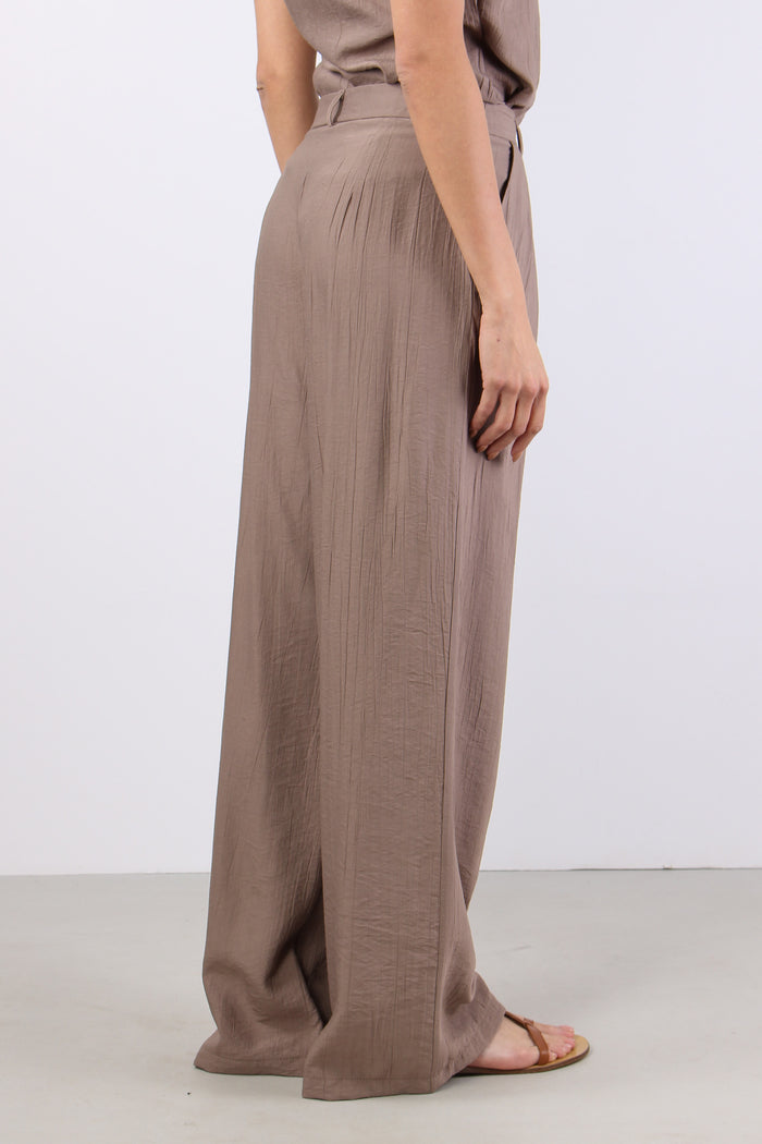 Pantalone Effetto Corteccia Tortora-6