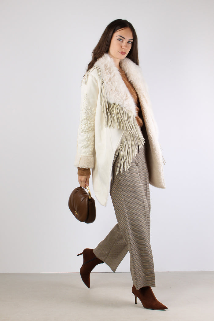 Montone Frange Ricamo Unica-6