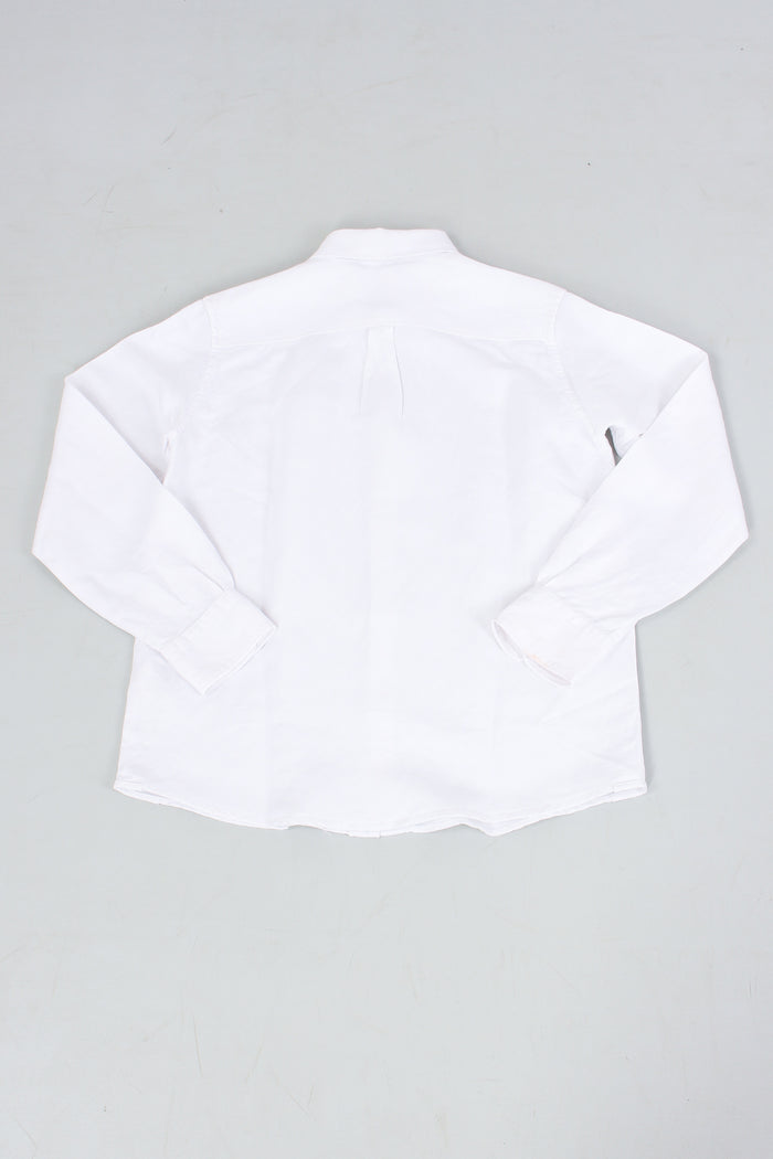 Camicia Botton Down Bianco-6