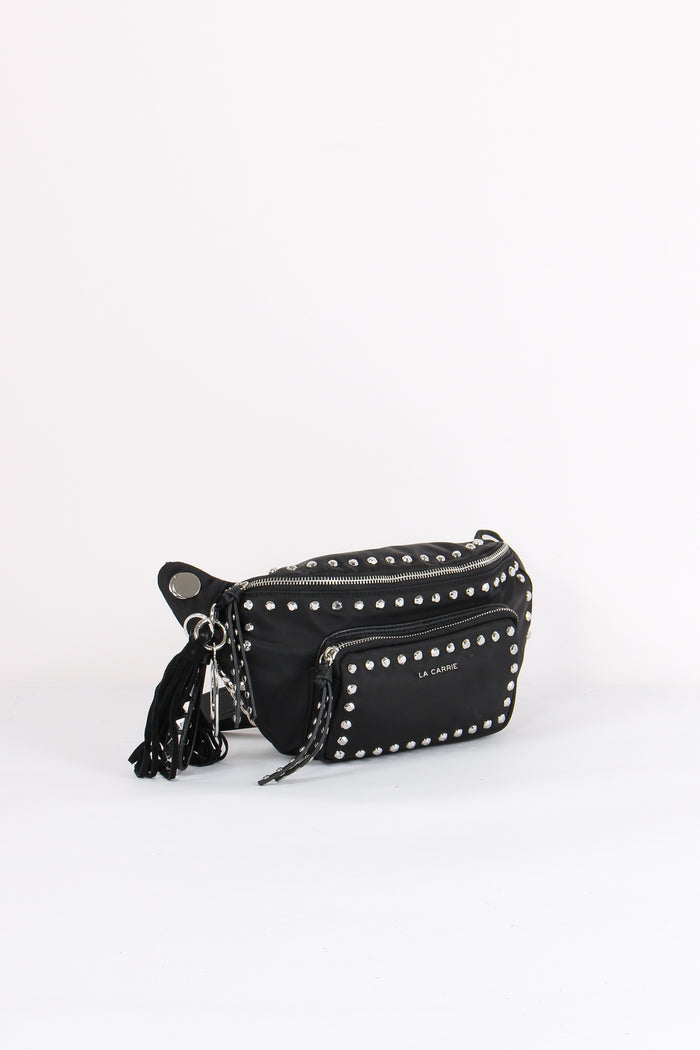 Marsupio Nylon Borchie Black-6