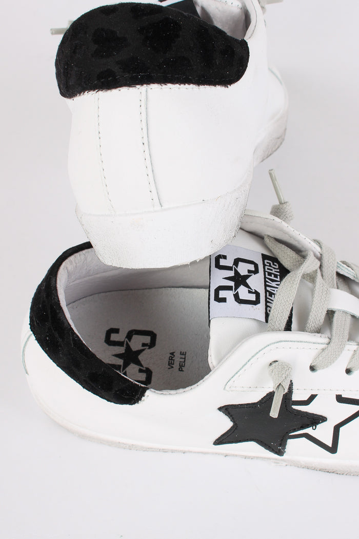 Sneakers Prime Star Bianco/nero-5