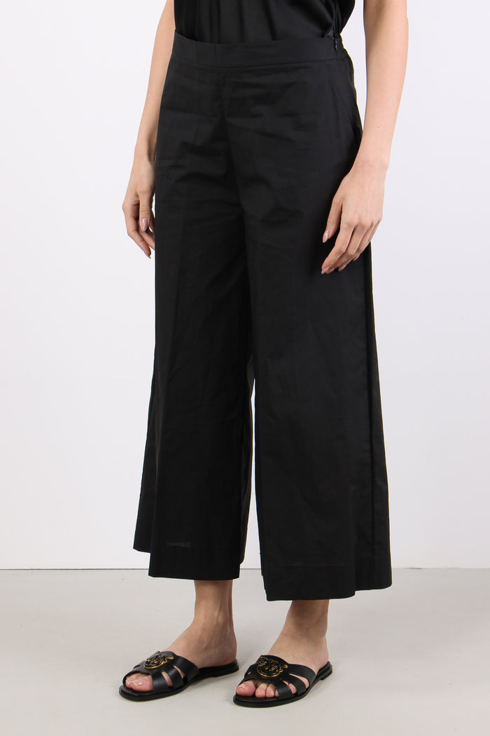 Pantalone Cropped Nero-5