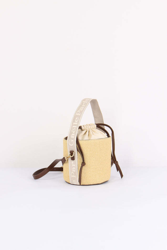 Secchiello Manico Rafia Naturale-2