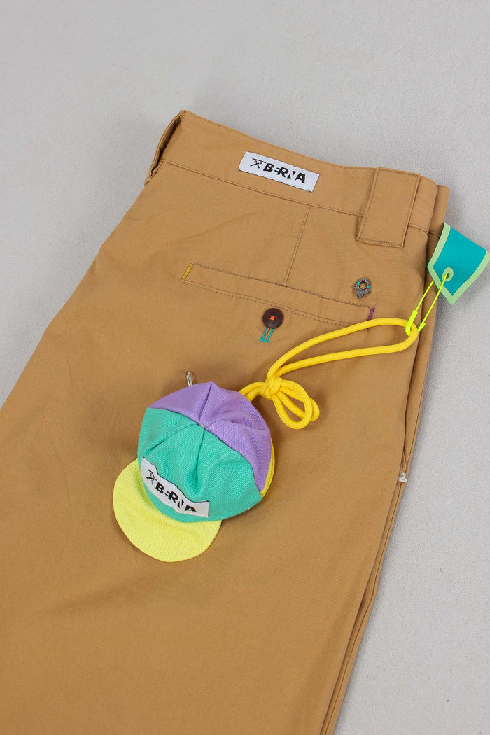 Pantalone Gamba Larga Cammello-8